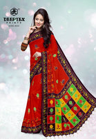 Deeptex Ikkat Special Vol-3 Cotton Saree Running wear Casual Catalog Collection