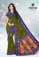 Deeptex Ikkat Special Vol-3 Cotton Saree Running wear Casual Catalog Collection