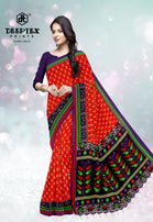 Deeptex Ikkat Special Vol-3 Cotton Saree Running wear Casual Catalog Collection