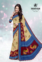 Deeptex Ikkat Special Vol-3 Cotton Saree Running wear Casual Catalog Collection