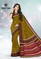 Deeptex Ikkat Special Vol-3 Cotton Saree Running wear Casual Catalog Collection