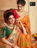 Kessi Saugat Silk Traditional Silk Saree Catalog Collection