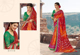 Kessi Bandhej Vol-2 Georgette Bandhani Saree Catalog Collection