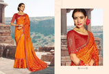 Kessi Bandhej Vol-2 Georgette Bandhani Saree Catalog Collection