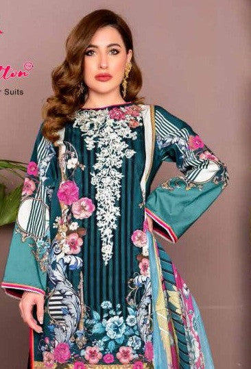 Nafisa Cotton Sahil Vol-4 Pakistani Printed Suits Catalog Collection