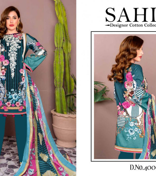Nafisa Cotton Sahil Vol-4 Pakistani Printed Suits Catalog Collection