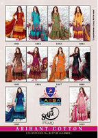 Arihant Lassa Selfie Plazo Printed Cotton Dress Material