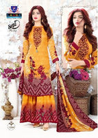 Arihant Lassa Selfie Plazo Printed Cotton Dress Material