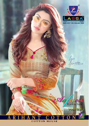 Arihant Lassa Afreen Vol-2 Printed Cotton Dress Material Catalog