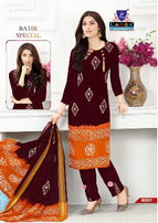 Arihant Lassa Batik Special Vol-6 Printed Cotton Dress Material Catalog