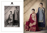 Kalarang Amira Vol-2 Satin Georgette Sharara Style Salwar Kameez Catalog
