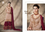 Kalarang Amira Vol-2 Satin Georgette Sharara Style Salwar Kameez Catalog