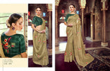 Kessi Anokhi 3931 to 3940 Series Linen Zari Border Patta Sarees Catalog Collection