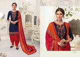 Kessi Satrangi By Patiala Jam Silk Dress Material Catalog Collection