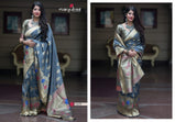 Manjubaa Midhusha Silk Banarasi Saree Catalog Collection
