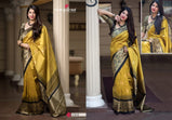 Manjubaa Mannat Silk Banarasi Saree Catalog Collection
