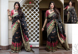 Manjubaa Mannat Silk Banarasi Saree Catalog Collection