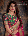 Manjubaa Mahalakshmi Silk Banarasi Saree Catalog Collection