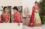 Kessi Vrunda Silk Jacquard Thread Work Lehenga Choli Catalog Collection