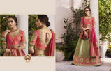 Kessi Vrunda Silk Jacquard Thread Work Lehenga Choli Catalog Collection