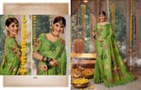 Kessi Rajdhani Silk Blended Cotton Jacquard Banarasi Silk Saree Catalog Collection