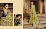 Kessi Parneeta Heavy Banarasi Silk Jacquard Full Saree Catalog Collection
