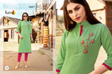 Kajri Style Touch Wood Vol-1 Rayon Kurti Catalog Collection