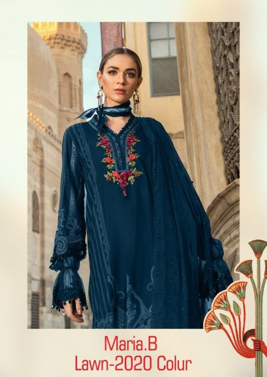 Kaara B Lawn-2020 Colour Pakistani Style Dress Material Catalog