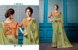 Kessi Kailee Chinese Georgette Saree Catalog Collection