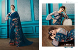 Kessi Kailee Chinese Georgette Saree Catalog Collection