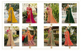 Kessi Bahaar Silk Satin Georgette Saree Catalog Collection