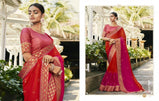 Kessi Bahaar Silk Satin Georgette Saree Catalog Collection