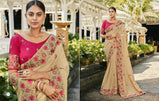 Kessi Bahaar Silk Satin Georgette Saree Catalog Collection