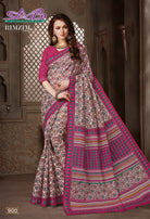 Rimzim Printed Cotton Saree Catalog Collection