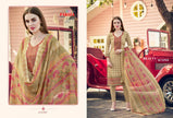 Pakiza Vol-34 Royal Crepe Neck Embridery Diamond Nazneen Dupatta