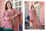 Pakiza Vol-34 Royal Crepe Neck Embridery Diamond Nazneen Dupatta