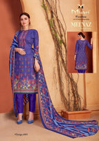 Mishri Creation Meenaz Karachi With Ciffon Dupatta Dress Material Catalog