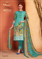 Mishri Creation Meenaz Karachi With Ciffon Dupatta Dress Material Catalog