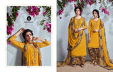 Kalarang Rangtali Jam Silk Print With Embroidery Work Dress Material Catalog