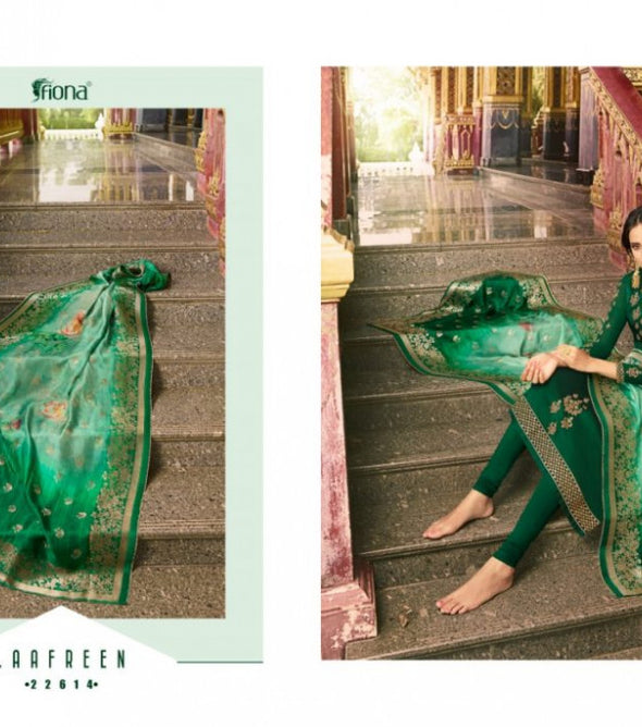 Fiona Nyra Vol-1 Nx Dola Silk Digital Jacquard Dupatta Hitlist Straight Salwar Kameez Catalog
