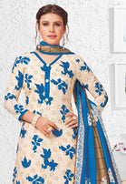 Kervi Pari Pachrangi Printed Cotton Dress Material Catalog Collection