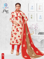 Kervi Pari Pachrangi Printed Cotton Dress Material Catalog Collection