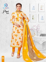 Kervi Pari Pachrangi Printed Cotton Dress Material Catalog Collection