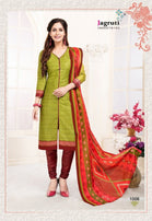 Jagruti Industries Ladli Vol-6 Printed Cotton Dress Material Catalog