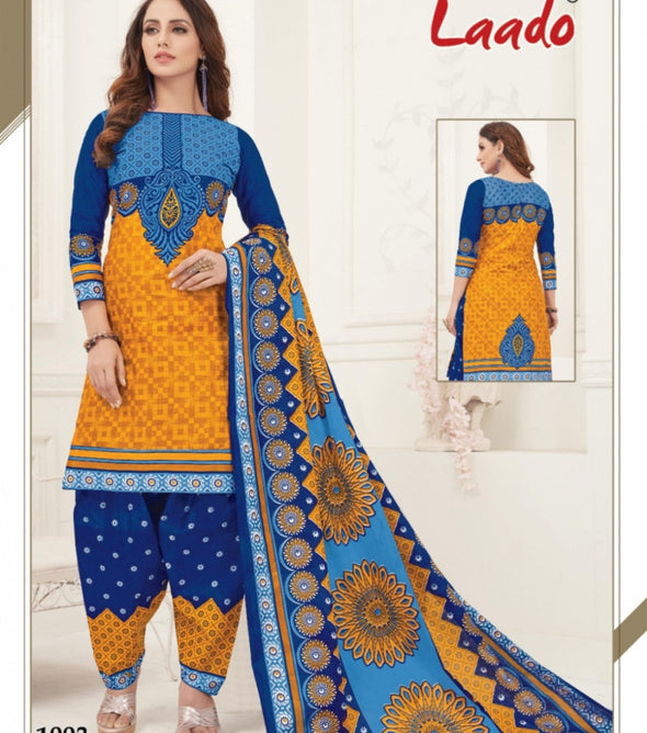 Laado Premvati Vol-1 Printed Cotton Dress Material Catalog Collection