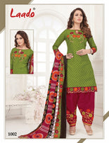 Laado Premvati Vol-1 Printed Cotton Dress Material Catalog Collection