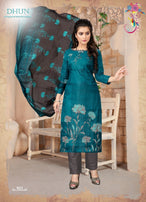 Kalyan Dresses Dhun Vol-9 Printed Cotton Dress Material Catalog Collection