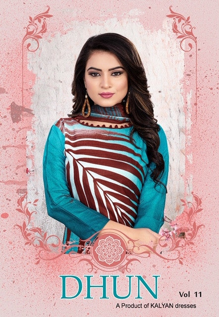 Kalyan Dresses Dhun Vol-11 Printed Cotton Dress Material Catalog Collection