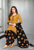 Meenaxi Patiyala Kudi Vol-1 Printed Cotton Dress Material Catalog