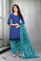 Meenaxi Patiyala Kudi Vol-1 Printed Cotton Dress Material Catalog